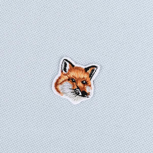 MAISON KITSUNE フォックスヘッド パッチ レギュラー ポロ