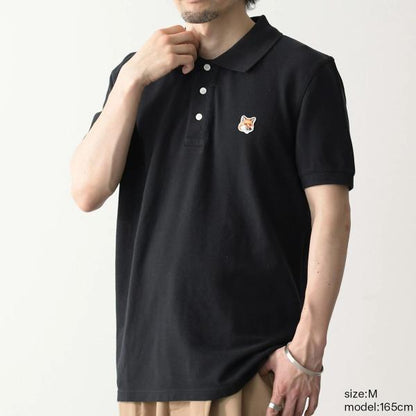 MAISON KITSUNE フォックスヘッド パッチ レギュラー ポロ