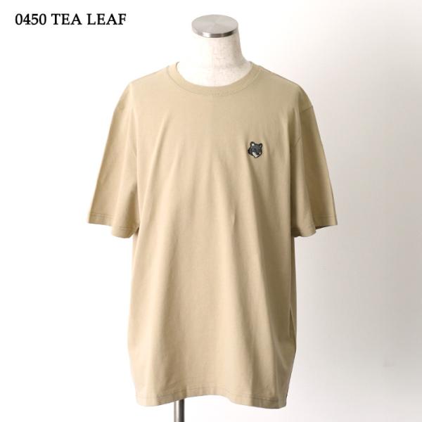 MAISON KITSUNE ボールド フォックスヘッド パッチ コンフォート Tシャツ