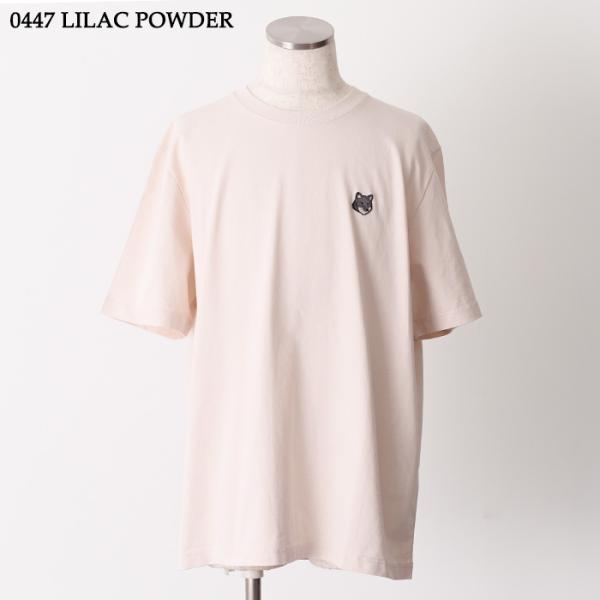 MAISON KITSUNE ボールド フォックスヘッド パッチ コンフォート Tシャツ