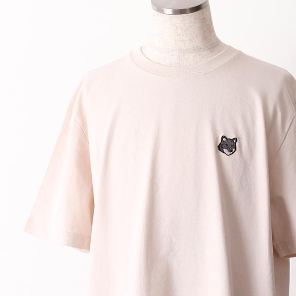 MAISON KITSUNE ボールド フォックスヘッド パッチ コンフォート Tシャツ