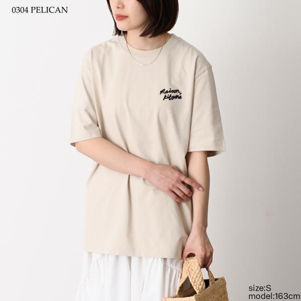 MAISON KITSUNE ハンドライティング コンフォート Tシャツ