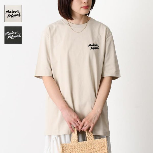 MAISON KITSUNE ハンドライティング コンフォート Tシャツ