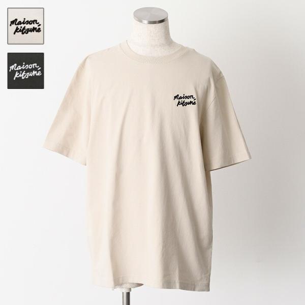 MAISON KITSUNE ハンドライティング コンフォート Tシャツ