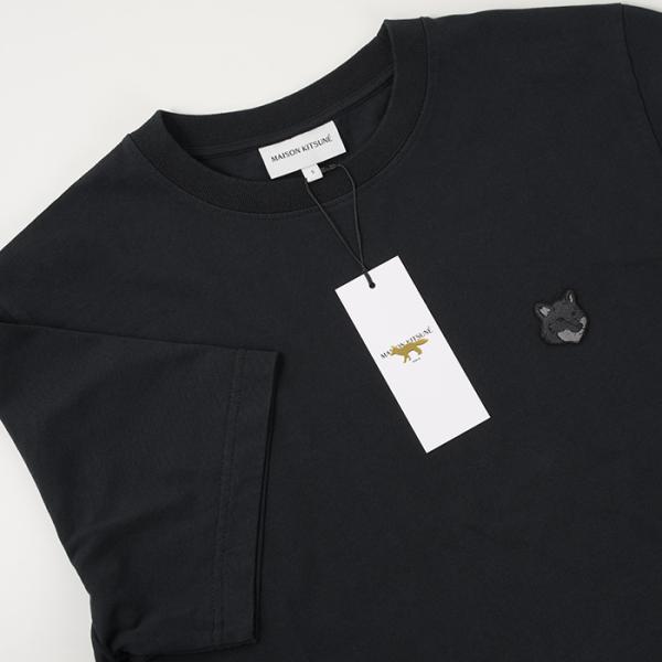MAISON KITSUNE ボールド フォックスヘッド パッチ コンフォート Tシャツ