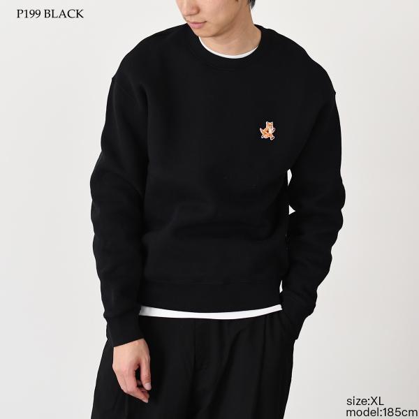 MAISON KITSUNE スピーディ フォックス パッチ コンフォート スウェットシャツ