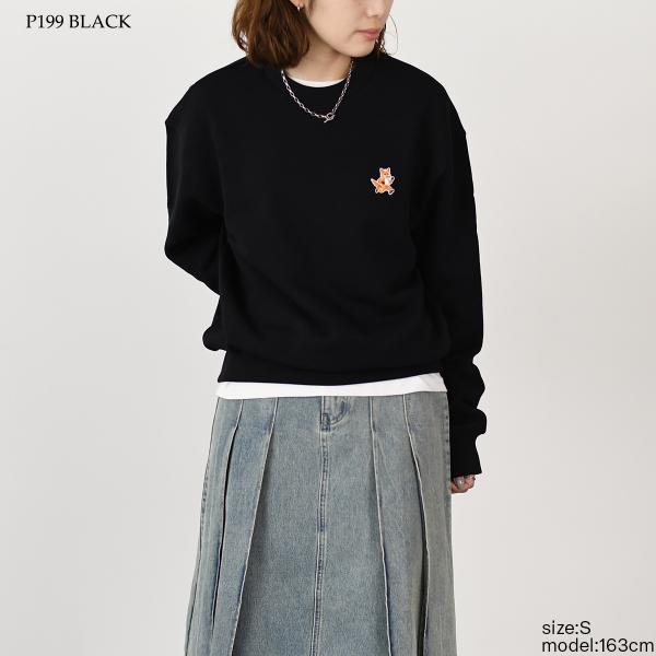 MAISON KITSUNE スピーディ フォックス パッチ コンフォート スウェットシャツ
