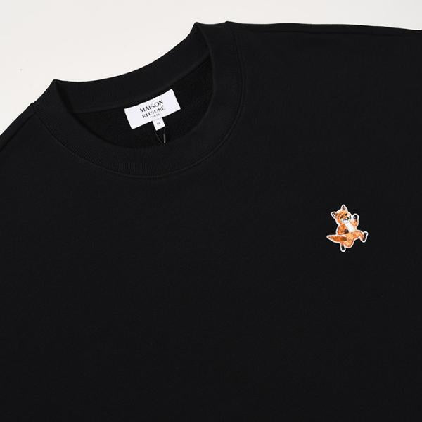 MAISON KITSUNE スピーディ フォックス パッチ コンフォート スウェットシャツ