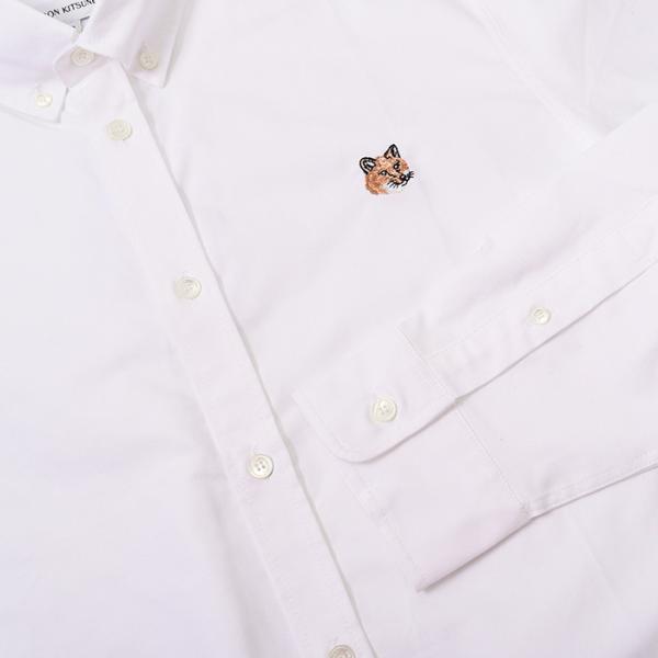 MAISON KITSUNE ミニ フォックスヘッド クラシック BD シャツ