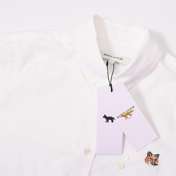 MAISON KITSUNE ミニ フォックスヘッド クラシック BD シャツ
