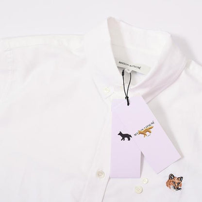 MAISON KITSUNE ミニ フォックスヘッド クラシック BD シャツ