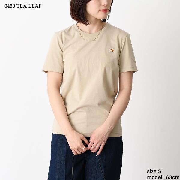 MAISON KITSUNE ベイビーフォックス パッチ レギュラー Tシャツ