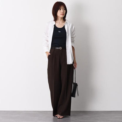 MAISON KITSUNE トーナル ベイビー フォックス パッチ リブ タンクトップ