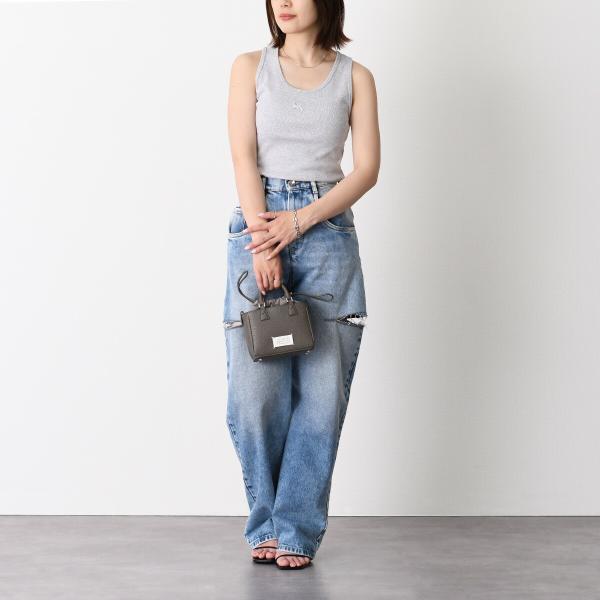 MAISON KITSUNE トーナル ベイビー フォックス パッチ リブ タンクトップ