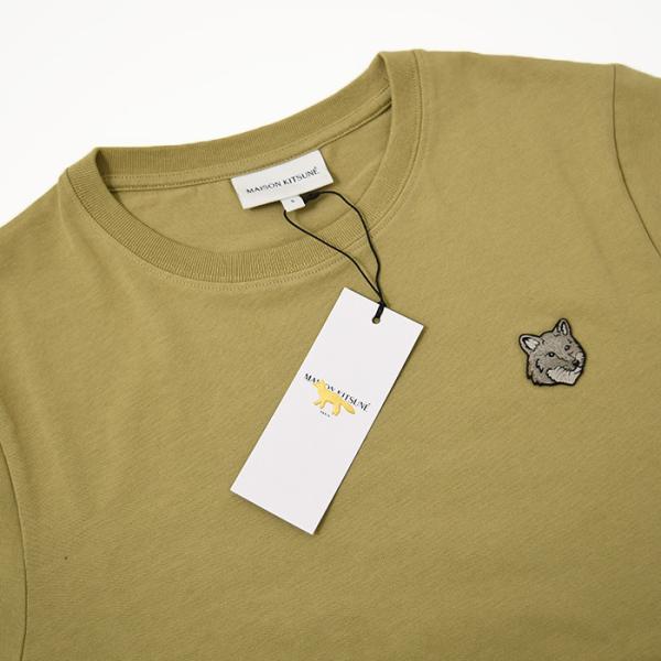 MAISON KITSUNE ボールド フォックスヘッド パッチ コンフォート Tシャツ