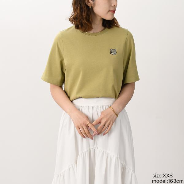 MAISON KITSUNE ボールド フォックスヘッド パッチ コンフォート Tシャツ