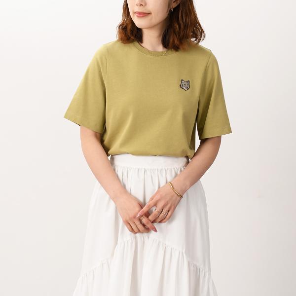 MAISON KITSUNE ボールド フォックスヘッド パッチ コンフォート Tシャツ