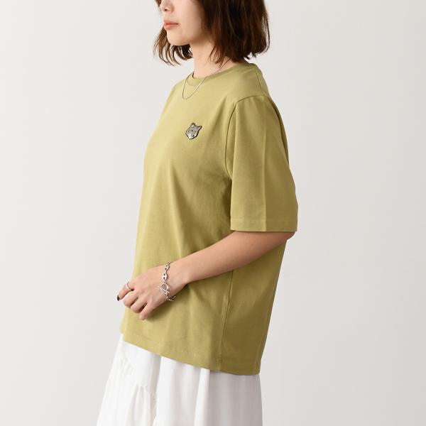MAISON KITSUNE ボールド フォックスヘッド パッチ コンフォート Tシャツ