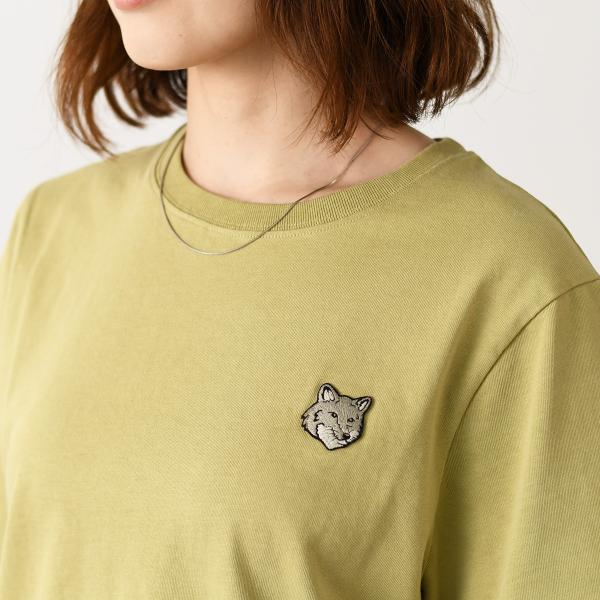 MAISON KITSUNE ボールド フォックスヘッド パッチ コンフォート Tシャツ