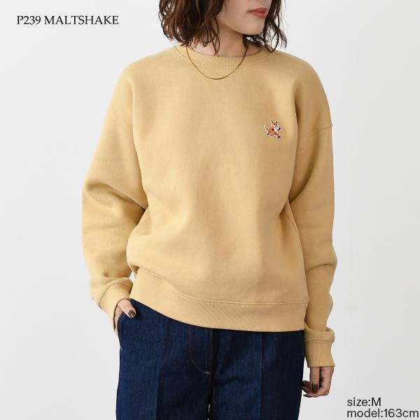MAISON KITSUNE スピーディ フォックス パッチ コンフォート スウェットシャツ