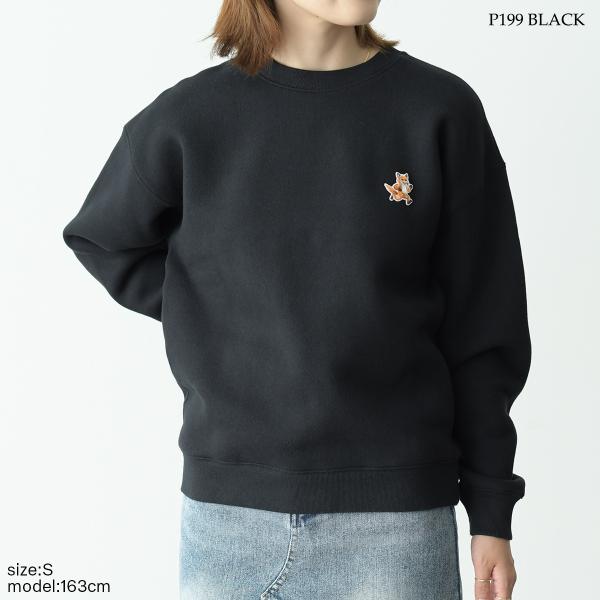 MAISON KITSUNE スピーディ フォックス パッチ コンフォート スウェットシャツ