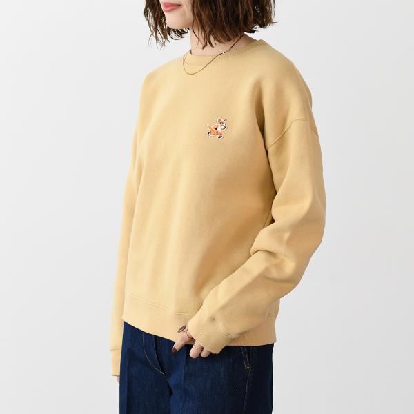 MAISON KITSUNE スピーディ フォックス パッチ コンフォート スウェットシャツ