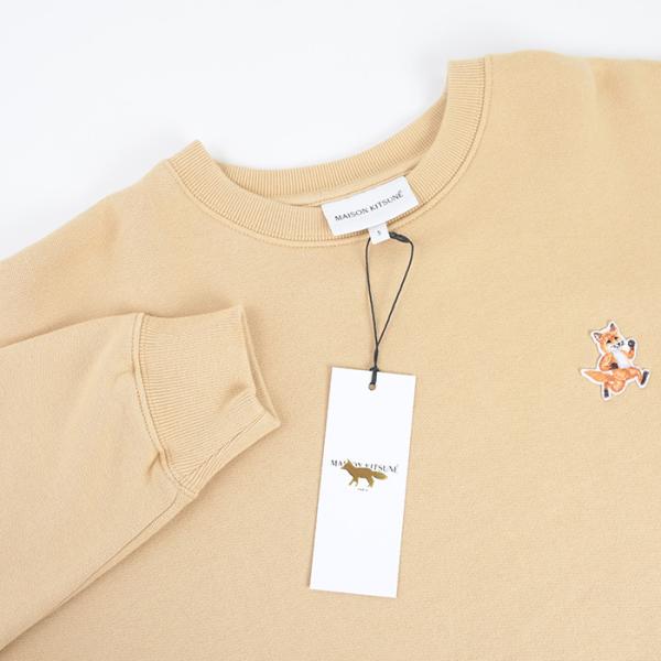 MAISON KITSUNE スピーディ フォックス パッチ コンフォート スウェットシャツ