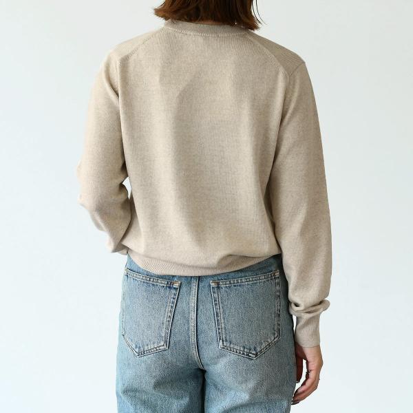 MAISON KITSUNE ボールド フォックスヘッド パッチ レギュラー ジャンパー