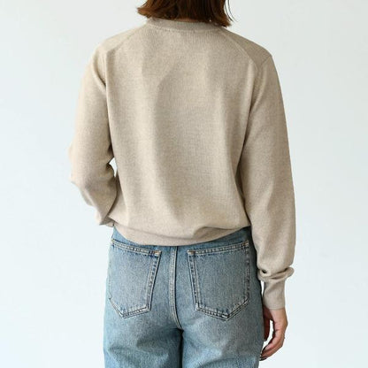 MAISON KITSUNE ボールド フォックスヘッド パッチ レギュラー ジャンパー