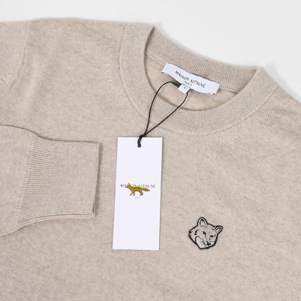 MAISON KITSUNE ボールド フォックスヘッド パッチ レギュラー ジャンパー
