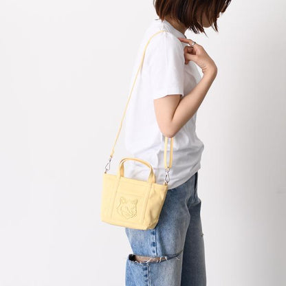 MAISON KITSUNE フォックスヘッド ミニ トート