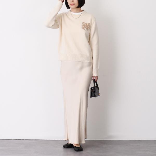 MAISON KITSUNE フォックスヘッド インターシャ メリノ ジャンパー
