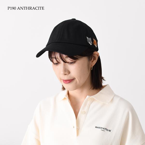 MAISON KITSUNE ダブル ボールド フォックスヘッド キャップ