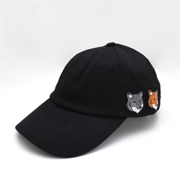 MAISON KITSUNE ダブル ボールド フォックスヘッド キャップ