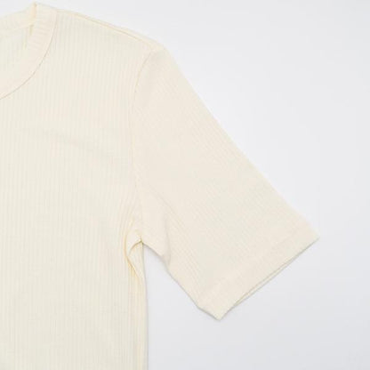 MAISON KITSUNE ベイビー フォックス リブ フィット Tシャツ