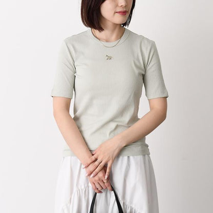 MAISON KITSUNE ベイビー フォックス リブ フィット Tシャツ