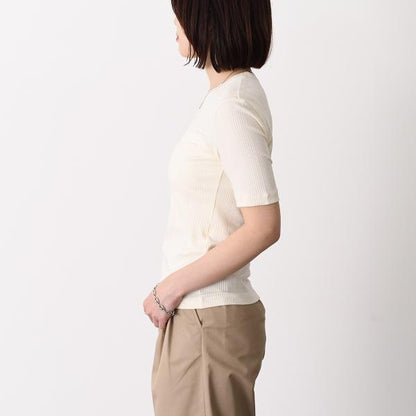 MAISON KITSUNE ベイビー フォックス リブ フィット Tシャツ