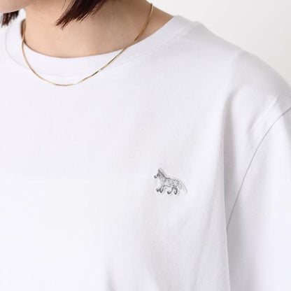 MAISON KITSUNE ベイビー フォックス リブ フィット Tシャツ