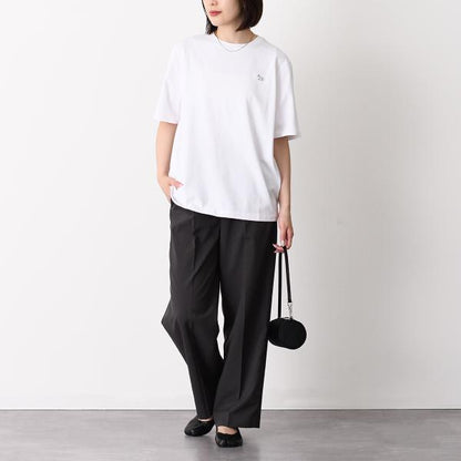 MAISON KITSUNE ベイビー フォックス リブ フィット Tシャツ