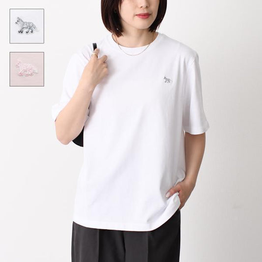MAISON KITSUNE ベイビー フォックス リブ フィット Tシャツ