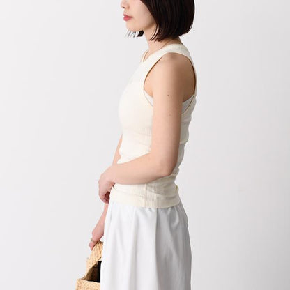 MAISON KITSUNE ベイビー フォックス リブ タンクトップ