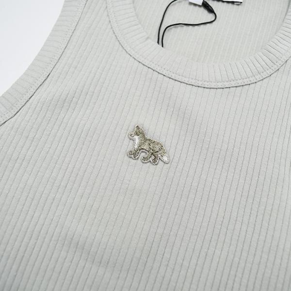 MAISON KITSUNE ベイビー フォックス リブ タンクトップ