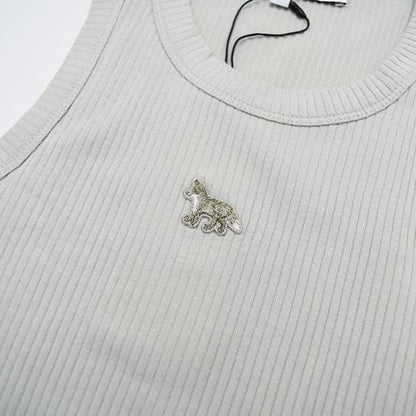 MAISON KITSUNE ベイビー フォックス リブ タンクトップ