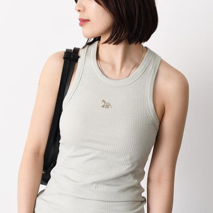 MAISON KITSUNE ベイビー フォックス リブ タンクトップ