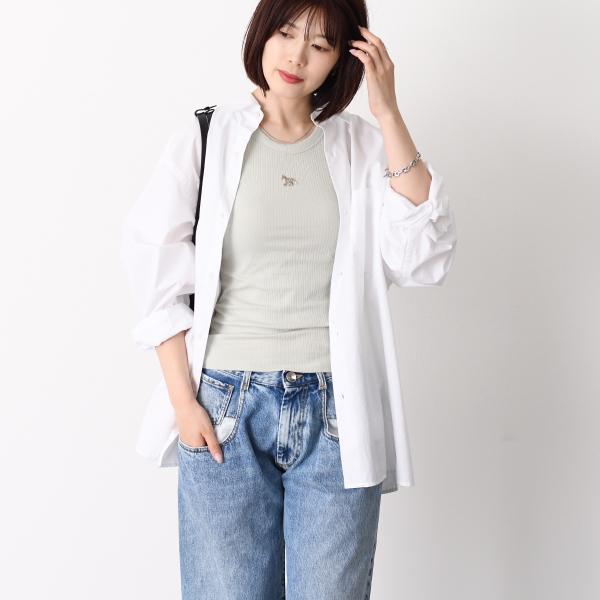 MAISON KITSUNE ベイビー フォックス リブ タンクトップ
