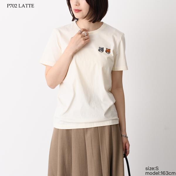 MAISON KITSUNE ダブル フォックスヘッド レギュラー Tシャツ
