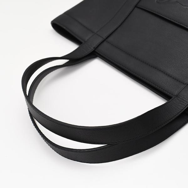 MAISON KITSUNE Fox Head Leather Medium Tote 