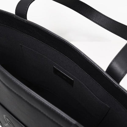 MAISON KITSUNE Fox Head Leather Medium Tote 