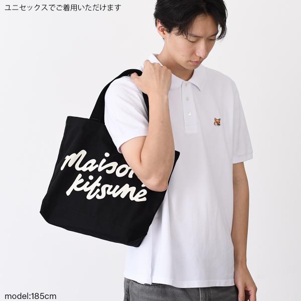 MAISON KITSUNE メゾン キツネ メゾンキツネ ハンドライティング トート