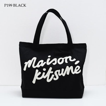 MAISON KITSUNE メゾン キツネ メゾンキツネ ハンドライティング トート